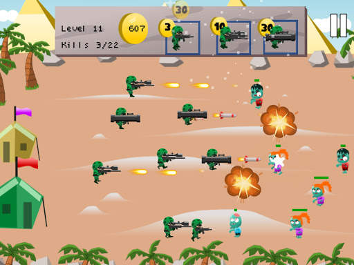 Commando Zombie War screenshot 4
