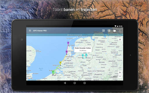 GPX Viewer PRO - Banen, routes en tussenpunten screenshot 12