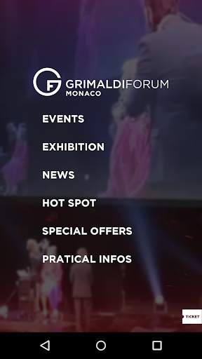 Grimaldi Forum screenshot 1