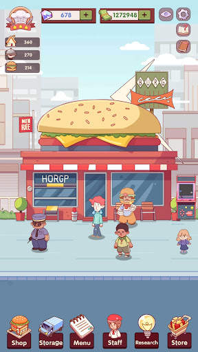 Idle Cafe Sim screenshot 1