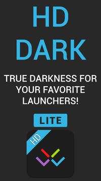 HD Dark Free - Icon Pack screenshot 1