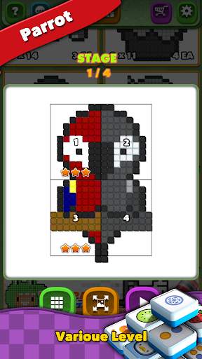 Mahjong-Hidden Picture screenshot 5