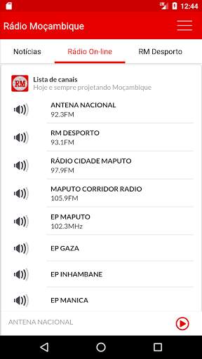 Rádio Moçambique screenshot 4