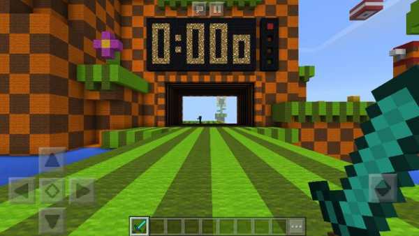 Map Sonic the Hedgehog for Minecraft screenshot 1