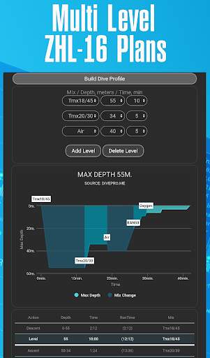 DiveProMe Scuba Diving Planner screenshot 9