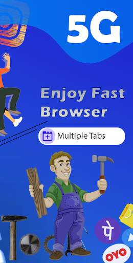 ON 5G Speed Browser - All in One Fast Web Browser screenshot 4