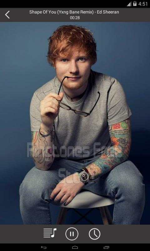 ED Sheeran Ringtones Free screenshot 1