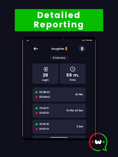 Logify - WhatsApp Tracker screenshot 8