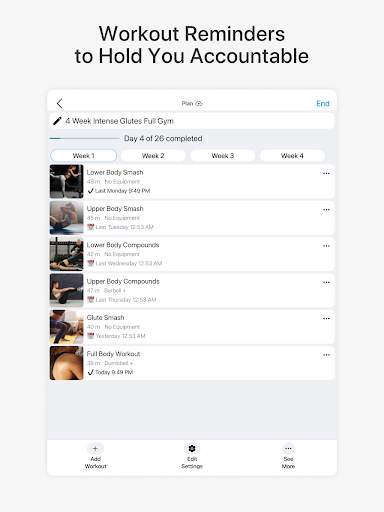 Gymaholic: Fitness & Workouts screenshot 14