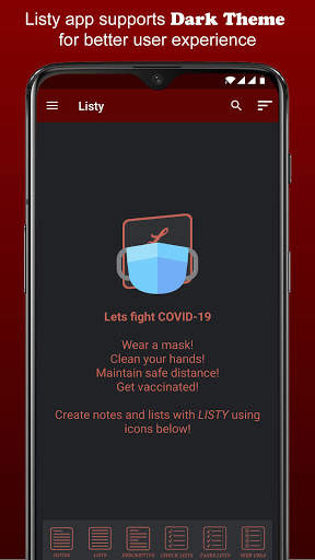 Listy - Notes, Lists, Check Lists, URL List & More screenshot 2