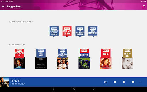 Nostalgie Radio screenshot 13