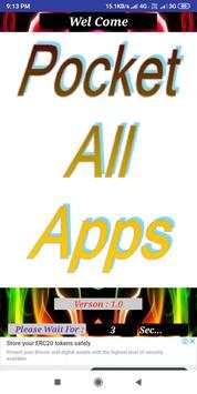 Pocket All Apps-Online shoping,Entertainment,etc. screenshot 1