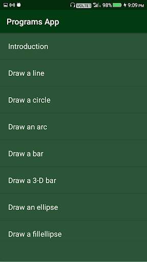 C Programs App 2 تصوير الشاشة
