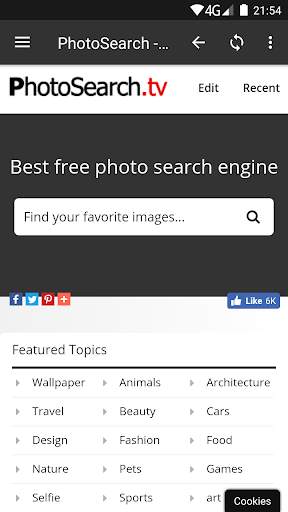 Photo Search screenshot 1