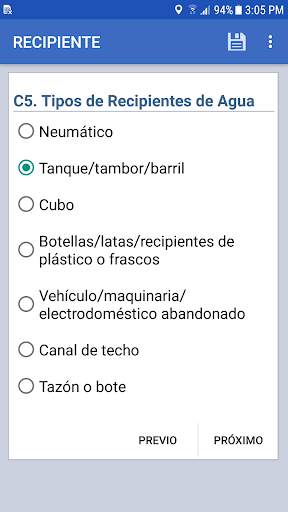 Vigilancia de Vectores de Epi Info™ screenshot 5