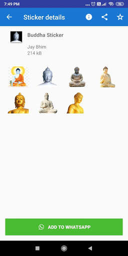 Jay Bhim Stickers For WhatsApp screenshot 15