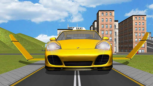 Volar simulador de coches Taxi screenshot 4