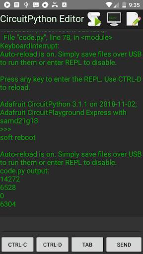 CircuitPython Editor screenshot 1