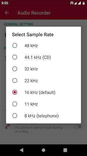 Audio Recorder - High-quality voice recorder скриншот 6