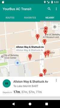 AC Transit Bus Tracker App - Commuting made easy. screenshot 3