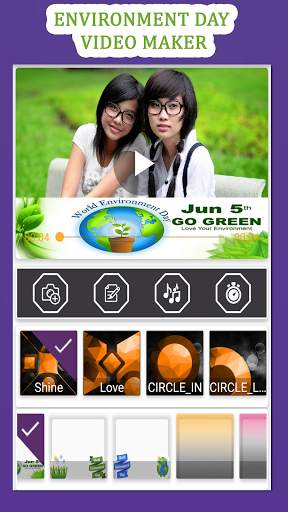 Environment Day Video Maker : Nature Photo Video screenshot 2