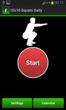 10x10 Squats Daily screenshot 1