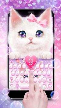 Lovely Cat Keyboard Theme screenshot 2