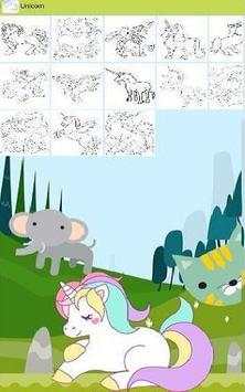 Unicorn : Coloring pages screenshot 2