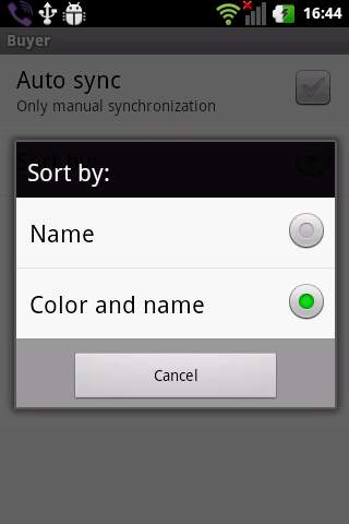 Buyer Shopping List screenshot 5