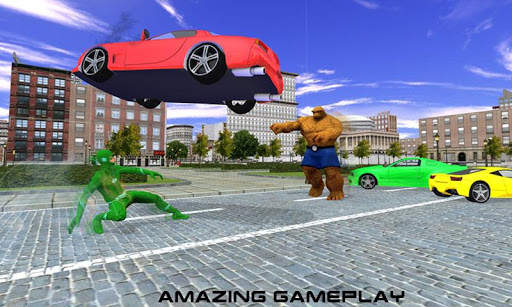 Real Speed Robot Hero: NY Crime City Battle screenshot 4