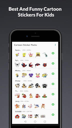 Cartoon Stickers For Whatsapp : Baby WhatsStickers screenshot 1