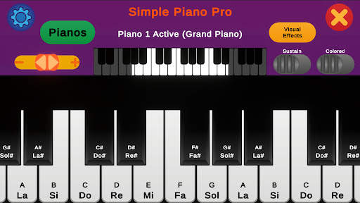 Simple Piano Pro screenshot 1