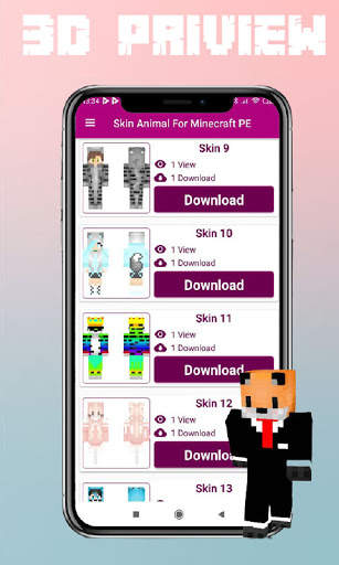 🐯 Animals Skin For Minecraft PE 🐱 screenshot 3