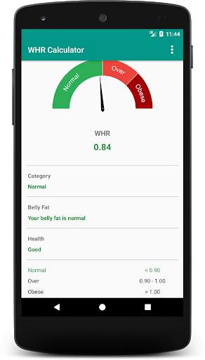 Waist To Hip Ratio Calculator: To Reduce Belly Fat screenshot 3