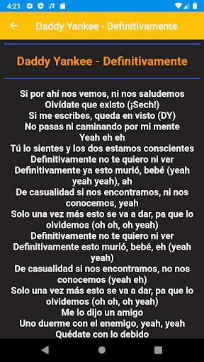 Daddy Yankee Song Viral 2021 screenshot 7