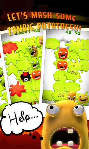 Mash Zombie Potatoes screenshot 1