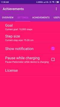Step Tracker Live Offline Health and Fitness App screenshot 3