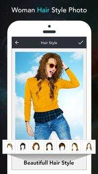 Woman HairStyle PhotoEditor screenshot 2