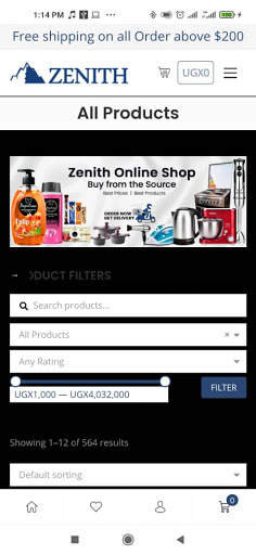 Zenith Shopping screenshot 3