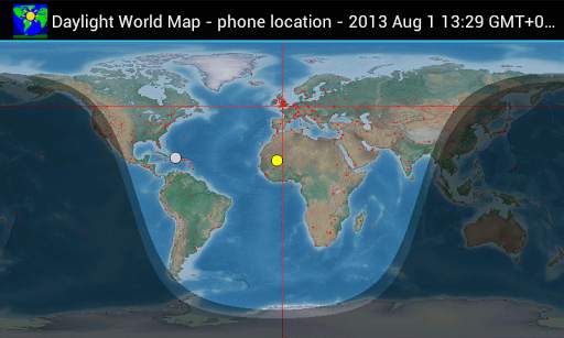 Daylight World Map screenshot 1