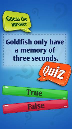 True Or False Fun General Knowledge Quiz Game App screenshot 6
