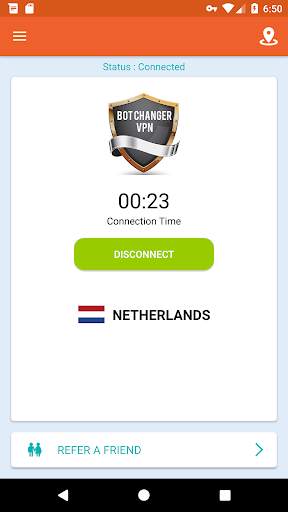 Bot Changer VPN 6 تصوير الشاشة