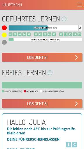 FahrschulApp screenshot 1
