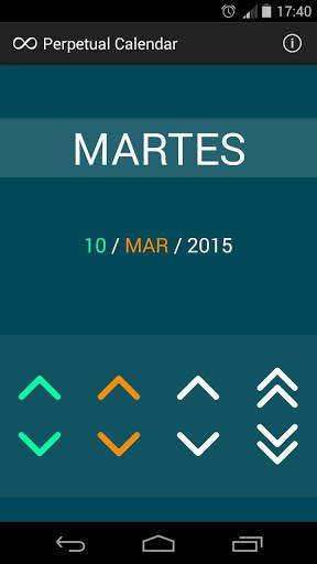 Perpetual Calendar Pro скриншот 2