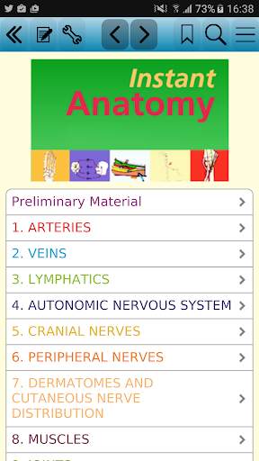 Instant Anatomy, 5th Edition screenshot 1