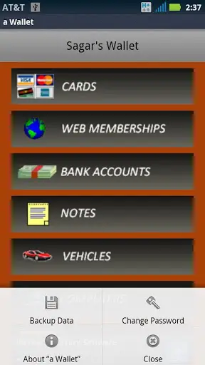 a Wallet screenshot 2