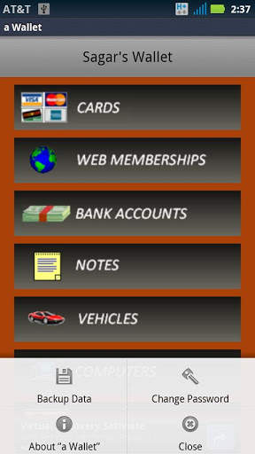 a Wallet screenshot 2
