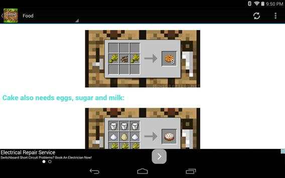 Crafting Guide for Minecraft screenshot 6