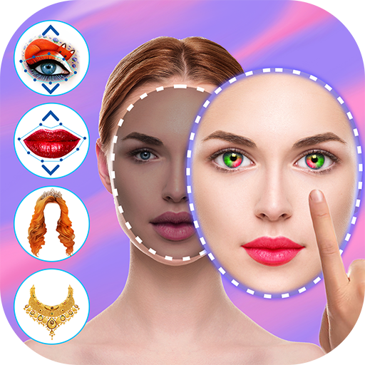 FaceRetouch - Face Editing, Eye, Lips, Hairstyles icon