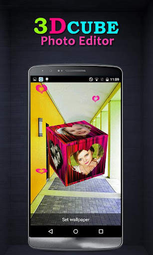 3D Cube Live Wallpaper Editor screenshot 7